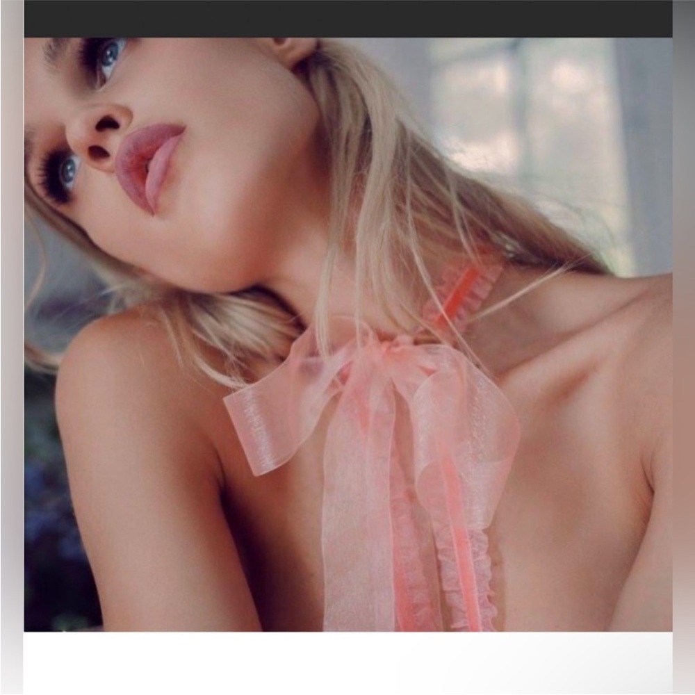 NWT REVOLVE Daydream Nation Princess Necklace Harness Blush One Size - Picture 3 of 12